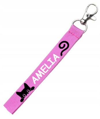 SMYCZ nadgarstkowa na klucze PERSONALIZACJA - wiele wzorów