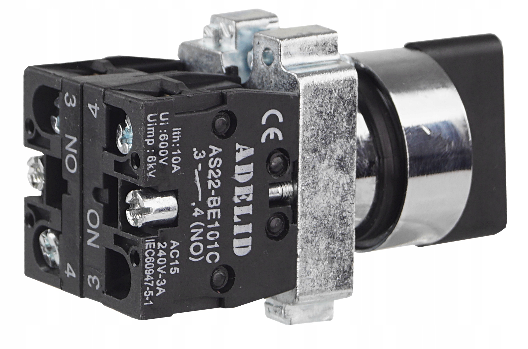 WYŁĄCZNIK PRZEŁĄCZNIK PRZYCISK PIÓROWY 3P XB2 BD53 Marka Adelid