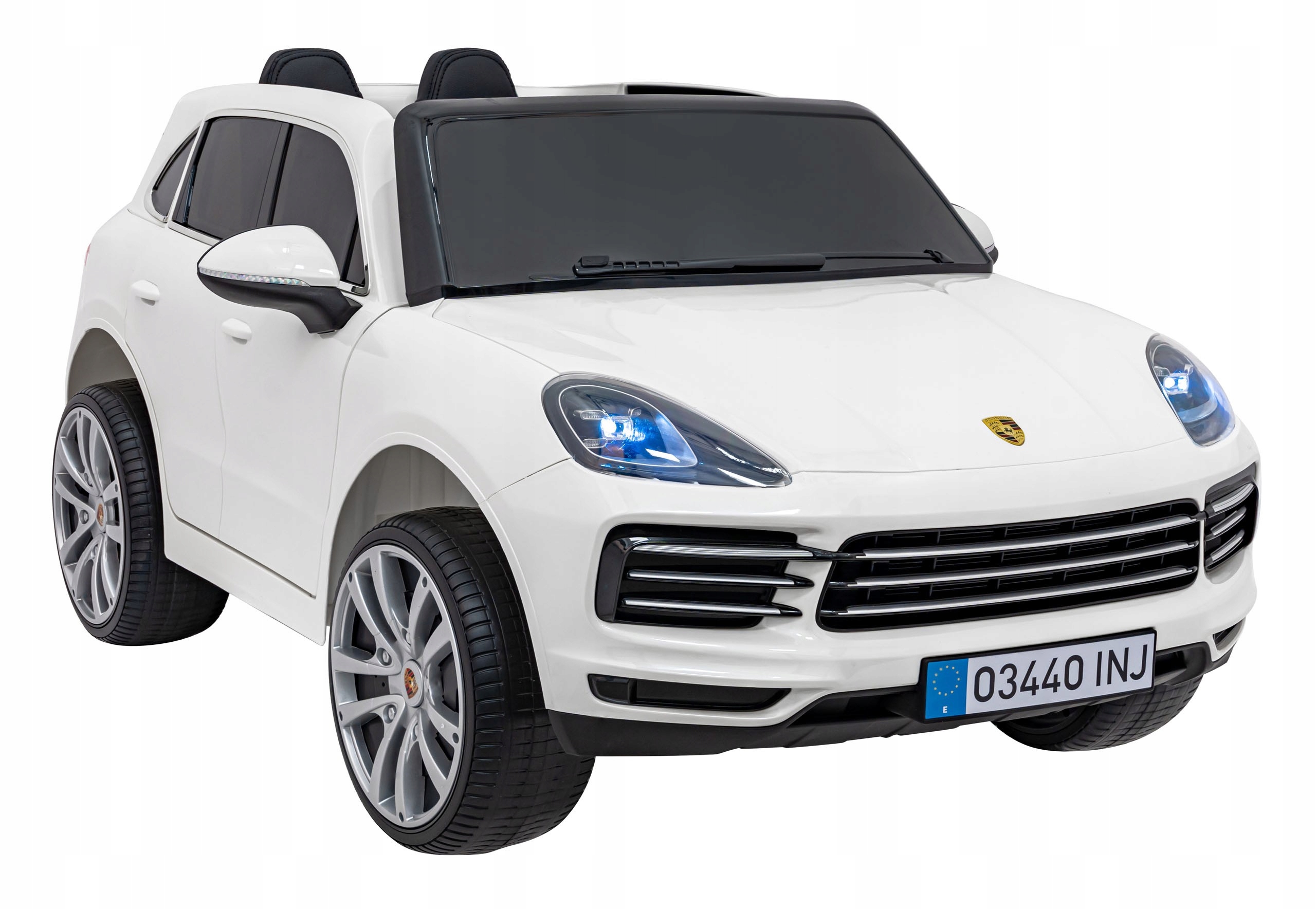 Auto Na Akumulator Porsche Cayenne S lakier Pilot dźwięki Rejestracja