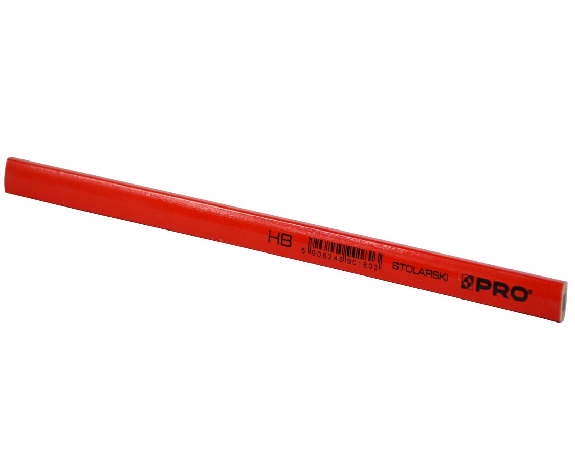

Ołówek stolarski czerwony Pro 240 mm Hb