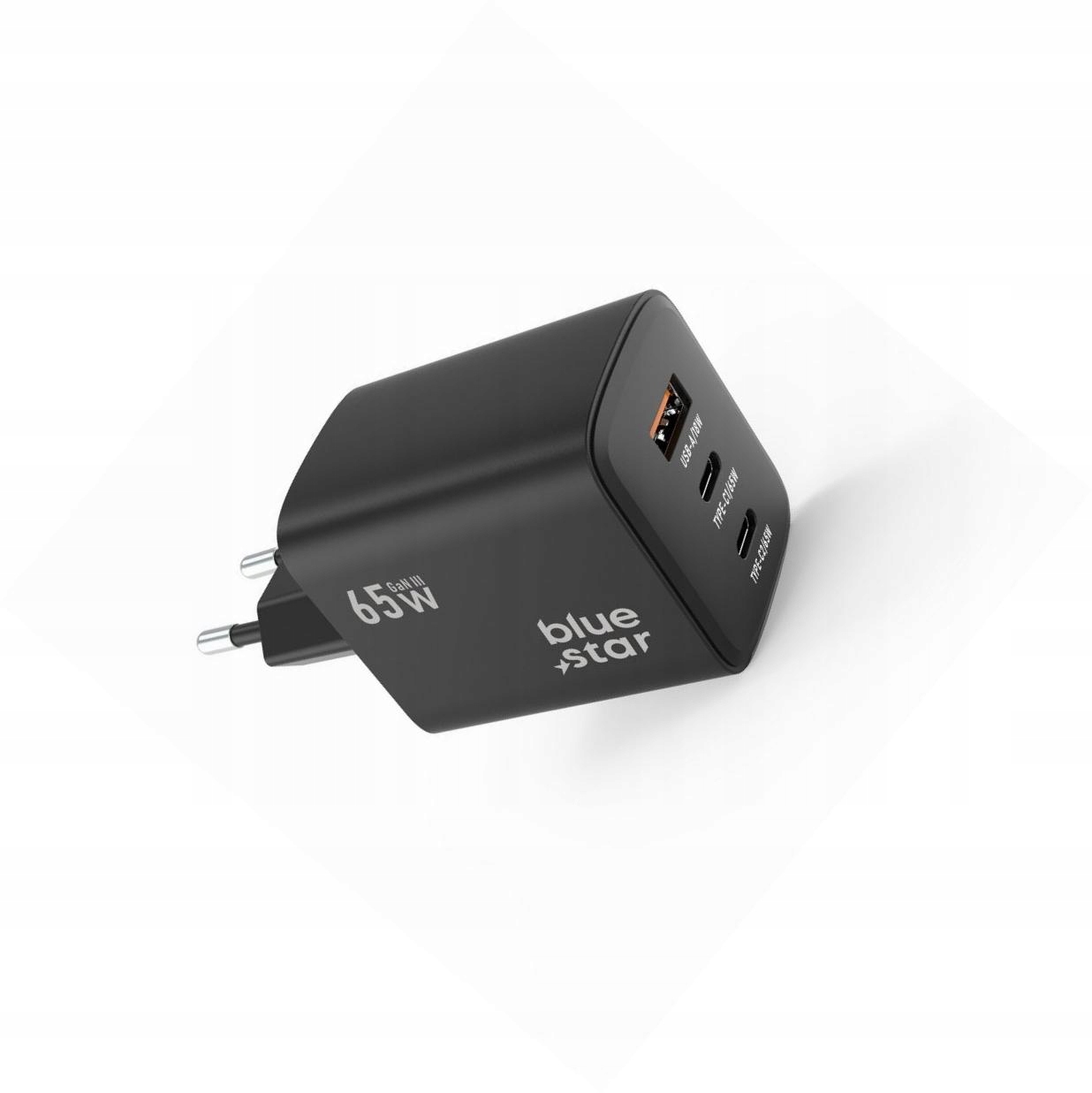 Szybka ładowarka Gan 65W sama kostka 3 wejścia do Realme C67 4G