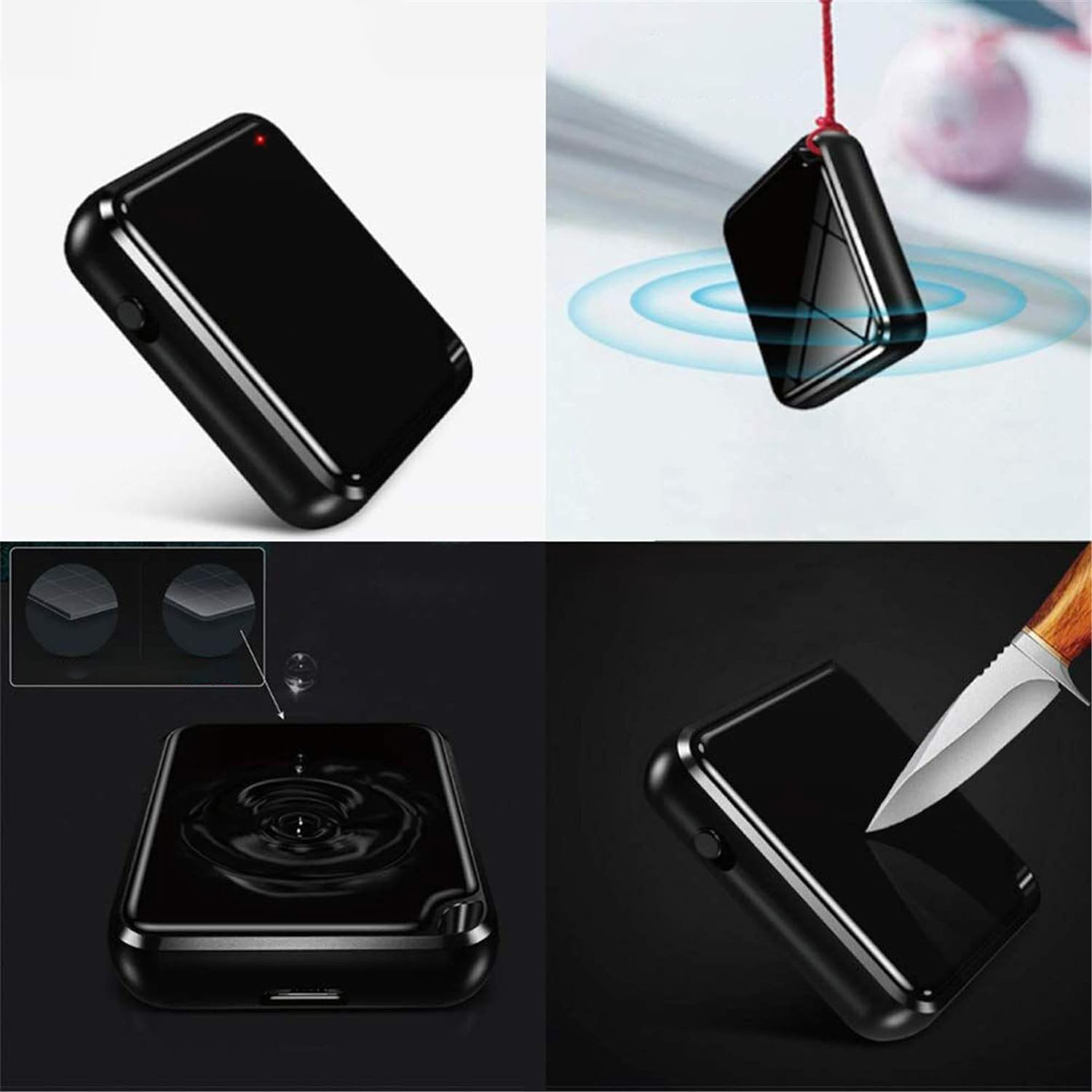 MINI REJESTRATOR JEDNYM DOTKNIĘCIEM MP3 16GB DYKTAFON PIÓRO DO NAGRYWANIA Czas nagrywania 284 h