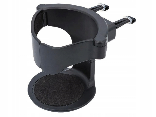 Uchwyt Na Kubek Do Samochodu Do Kratki Nawiewu Na Kawę do Auta Czarny