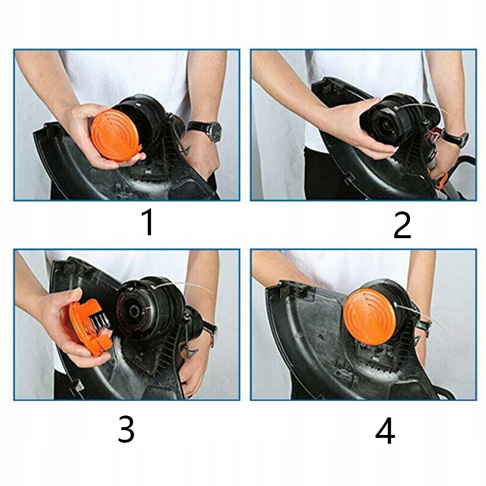 ZESTAW 6 SZPUL ZAMIENNYCH DO PODKASZAREK ŻYŁKOWYCH BLACK&DECKER Kod producenta SP3821SP