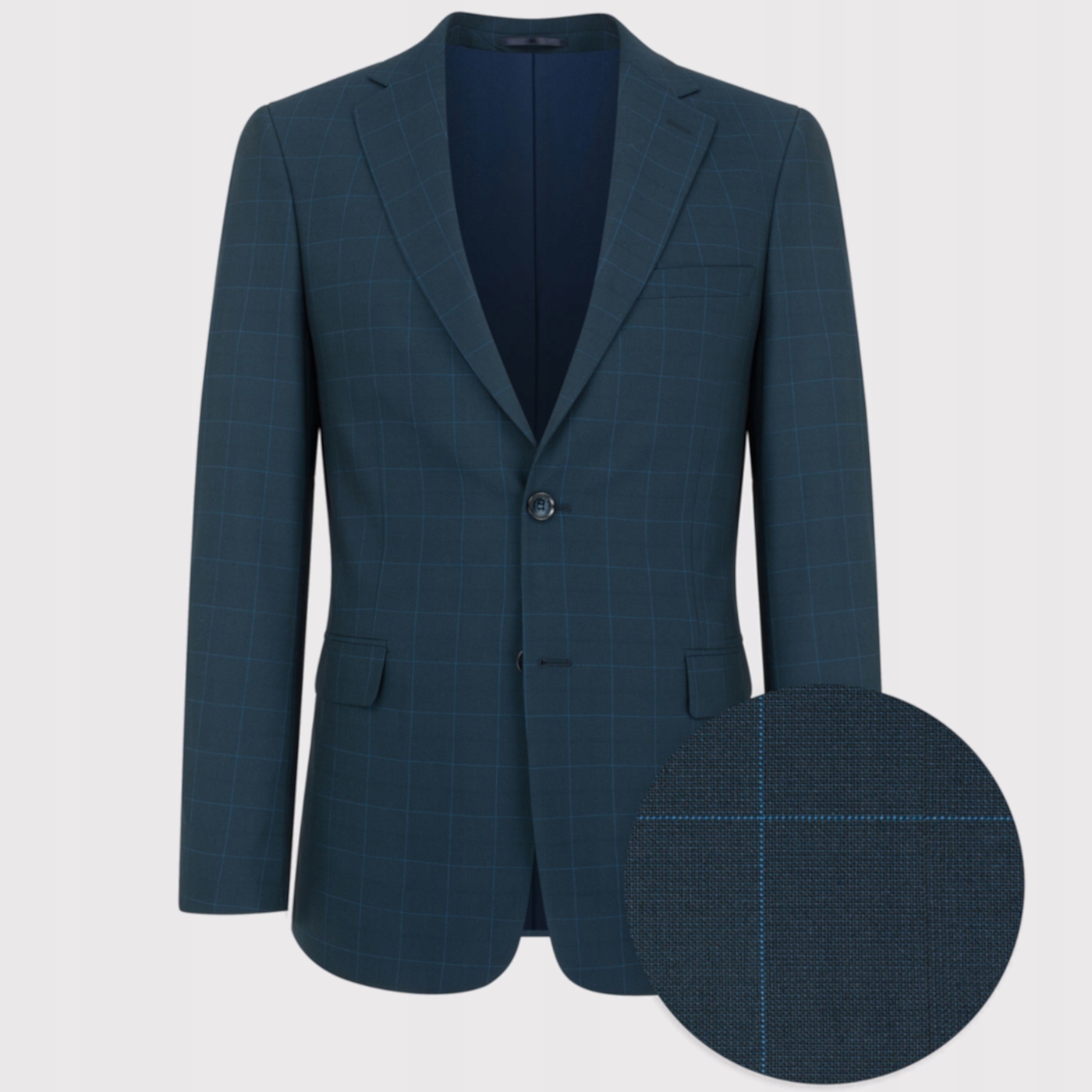 Tmavě modrá jednořadá sako Pako Lorente 176/46