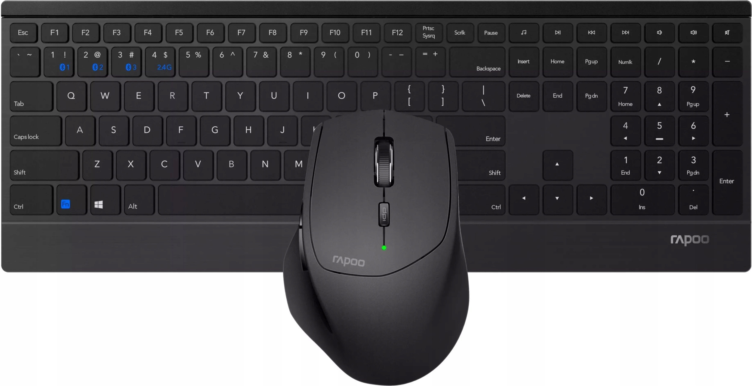 Klawiatura mysz Rapoo 9500M czarna