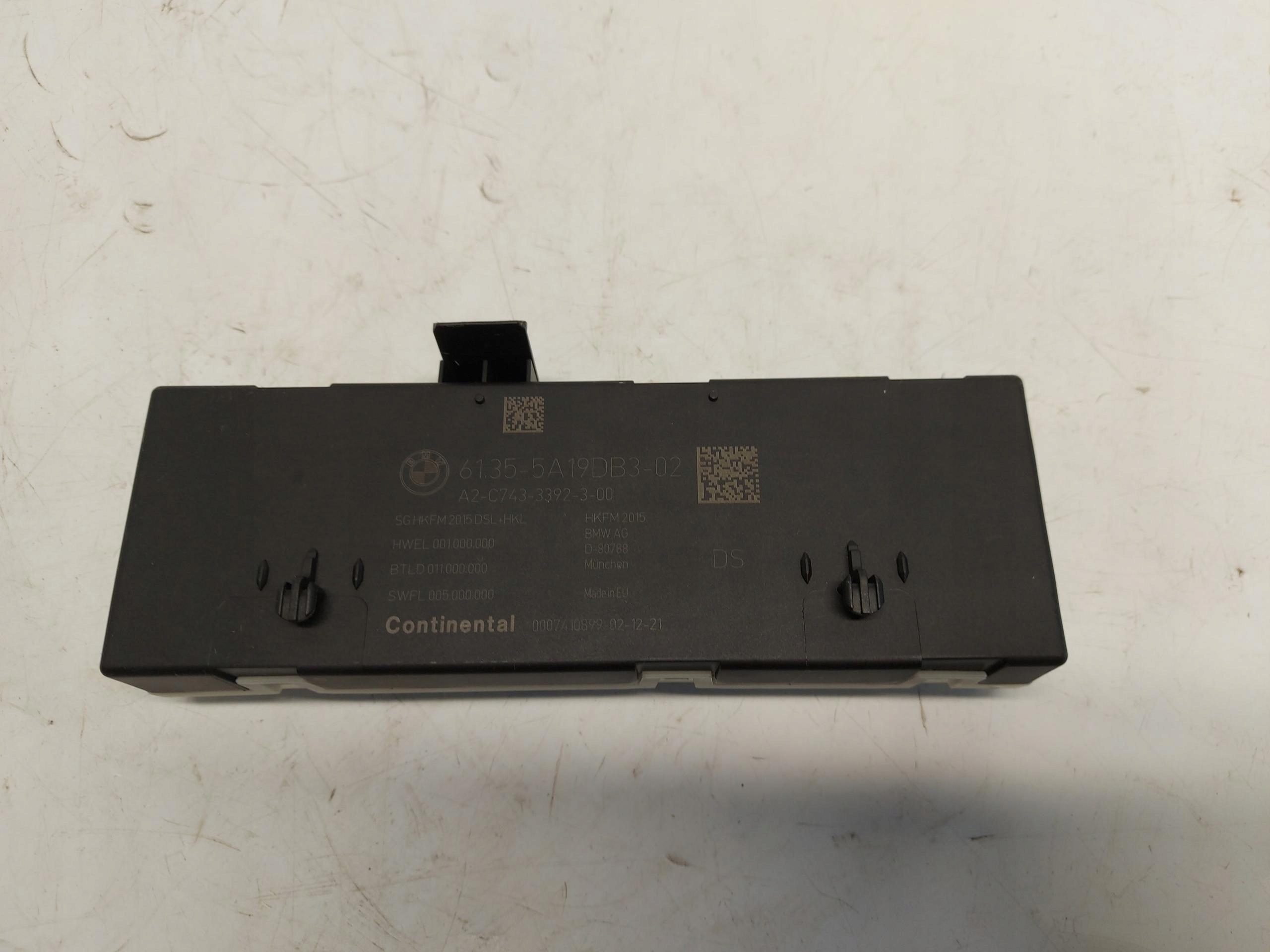 BMW G21 G20 Kombi 330e module control unit centralka computer 5a19db3