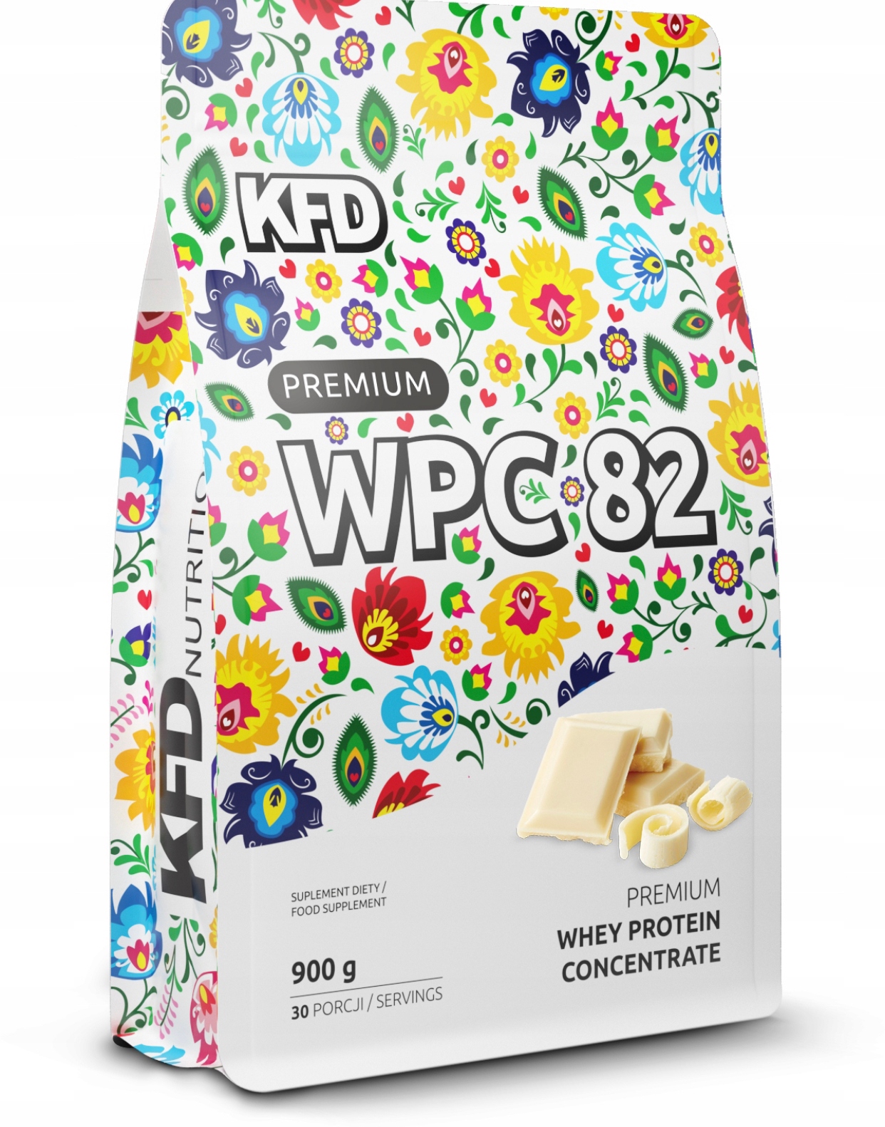Kfd Premium Wpc 82 Bílkoviny 900 g protein bílá čokoláda