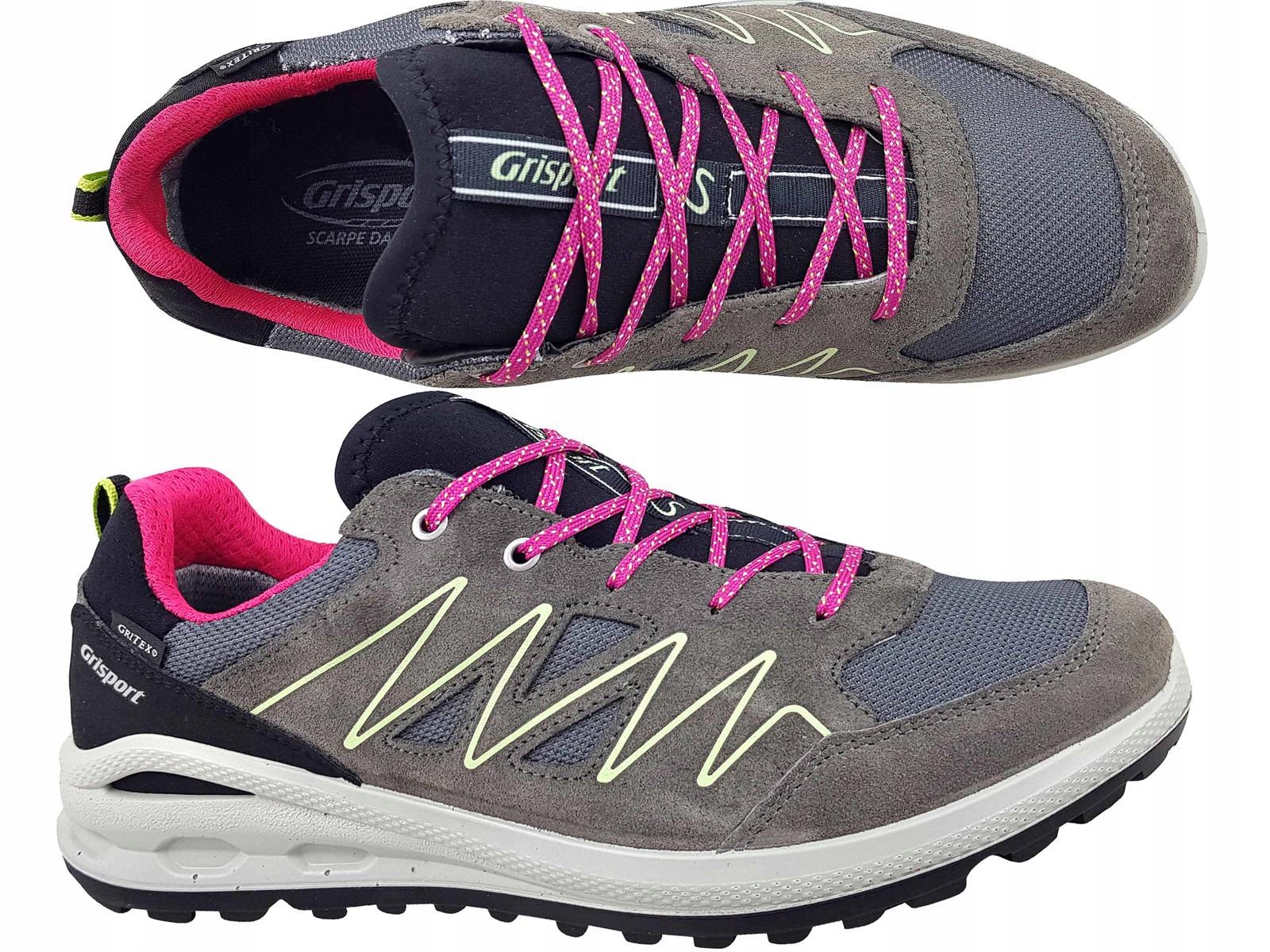 Grisport Buty Trekkingowe Damskie Gritex Membrana