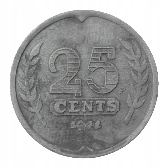 [M16292] Holandia 25 centów 1941