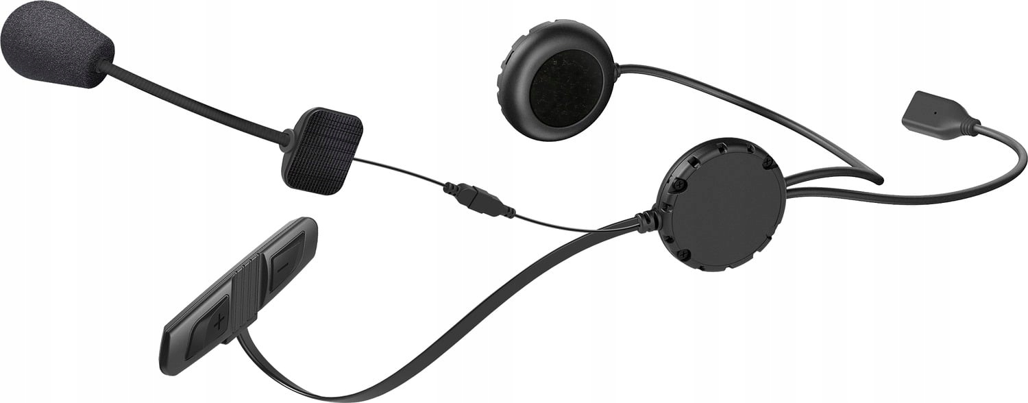 Bluetooth handsfree headset 3S Plus pre skútre pre integrálne prilby (dosah