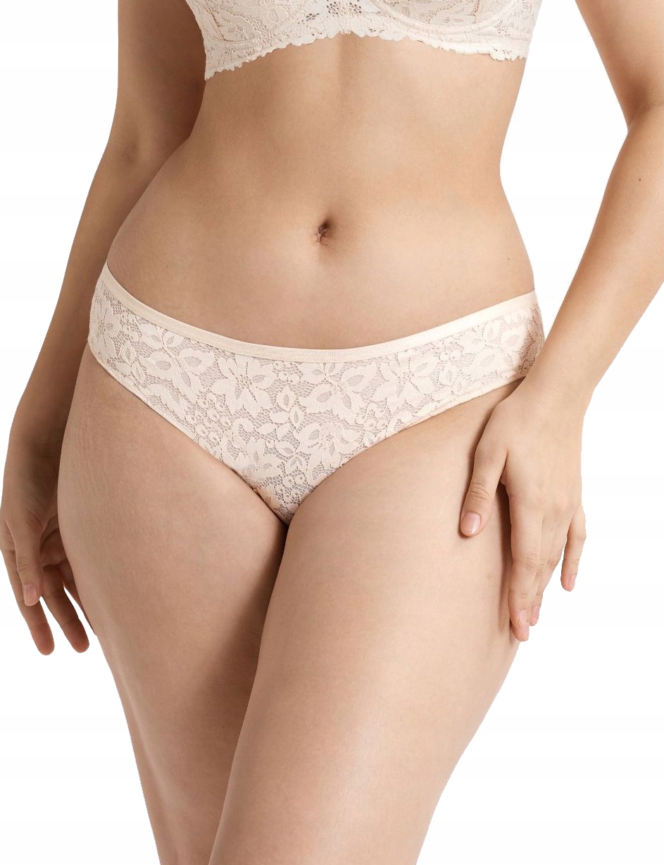 HENDERSON ZESTAW FIGI+BIUSTONOSZ HALSEY ECRU 85D Kolor beżowy