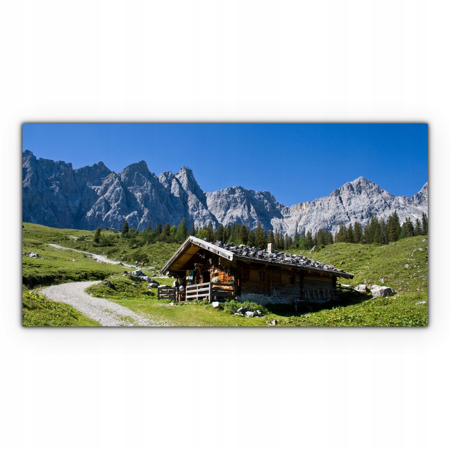 

Canvas na ramie na ścianę 100x50 Chata Góry Natura