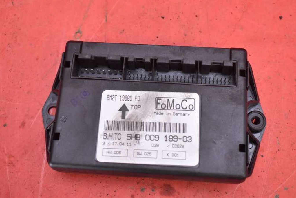control unit module of the heating 6M2T-19980-FD FORD GALAXY MK2 2 II 2.0 TDCI