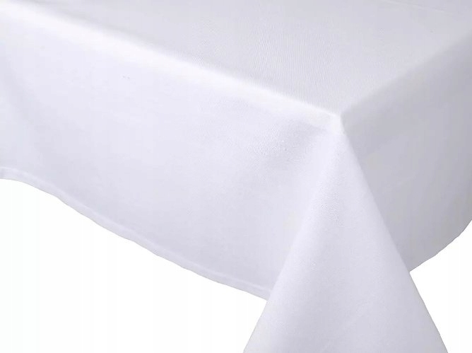 

Obrus Bawełniany 160X330 Biały Bawełna