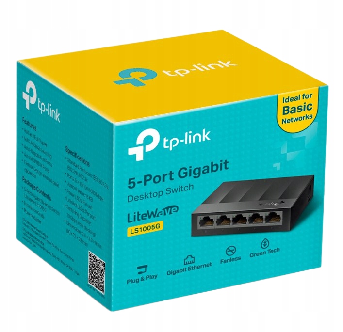 

Switch TP-Link LS1005GTPLINK 5 portów rozdzielacz