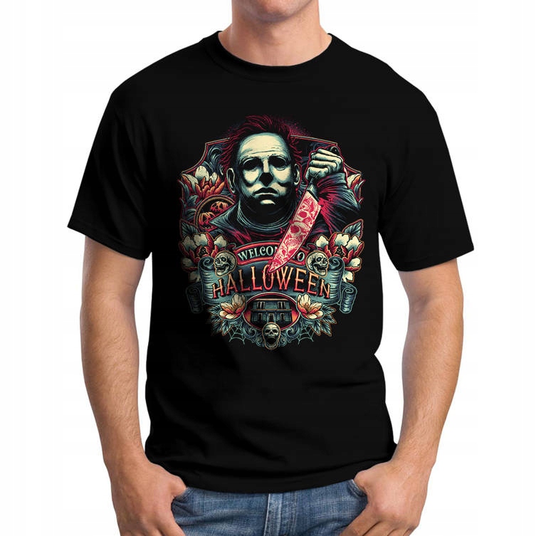 

Koszulka Z Nadrukiem Halloween Michael Myers L