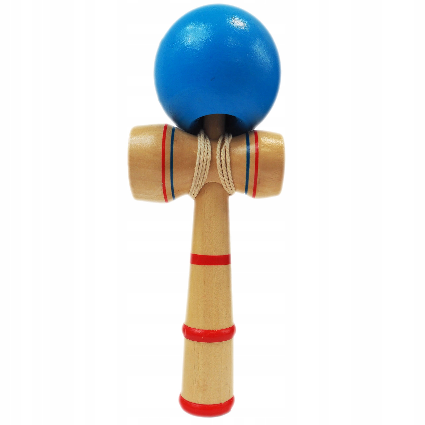 KENDAMA DREWNIANA KLASYCZNA JAPOŃSKA GRA ZRĘCZNOŚCIOWA ŁAPANIE PIŁECZKI Kod producenta KENDAMA DUŻA NIEBIESKA