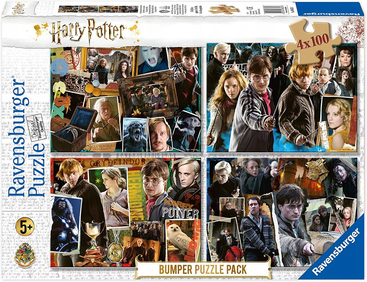 

Ravensburger 4X100 El. Harry Potter (puzzle)