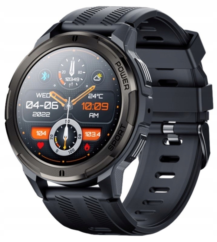 Smartwatch Męski Rubicon RNCF26-1 Black
