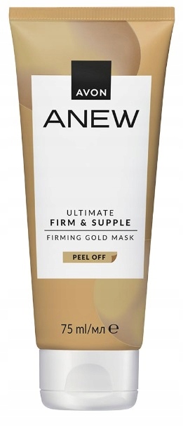 AVON ANEW ULTIMATE Gold Mask złota Rozświetlająca maseczka twarzy peel-off