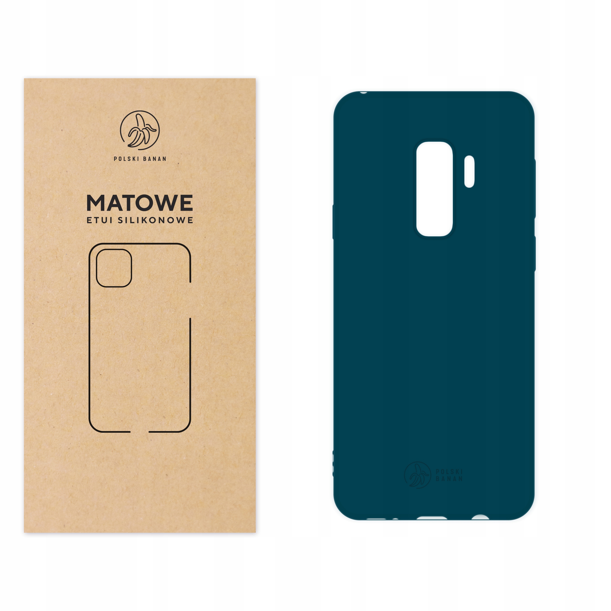 

Etui Matowe do Samsung S9 Plus morskie