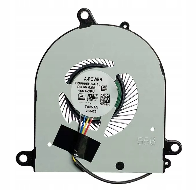 Ventilátor Cpu Msi Modern PS63 MS-16S1 16S2 MS-16S3 BS5005HS-U3J A-power