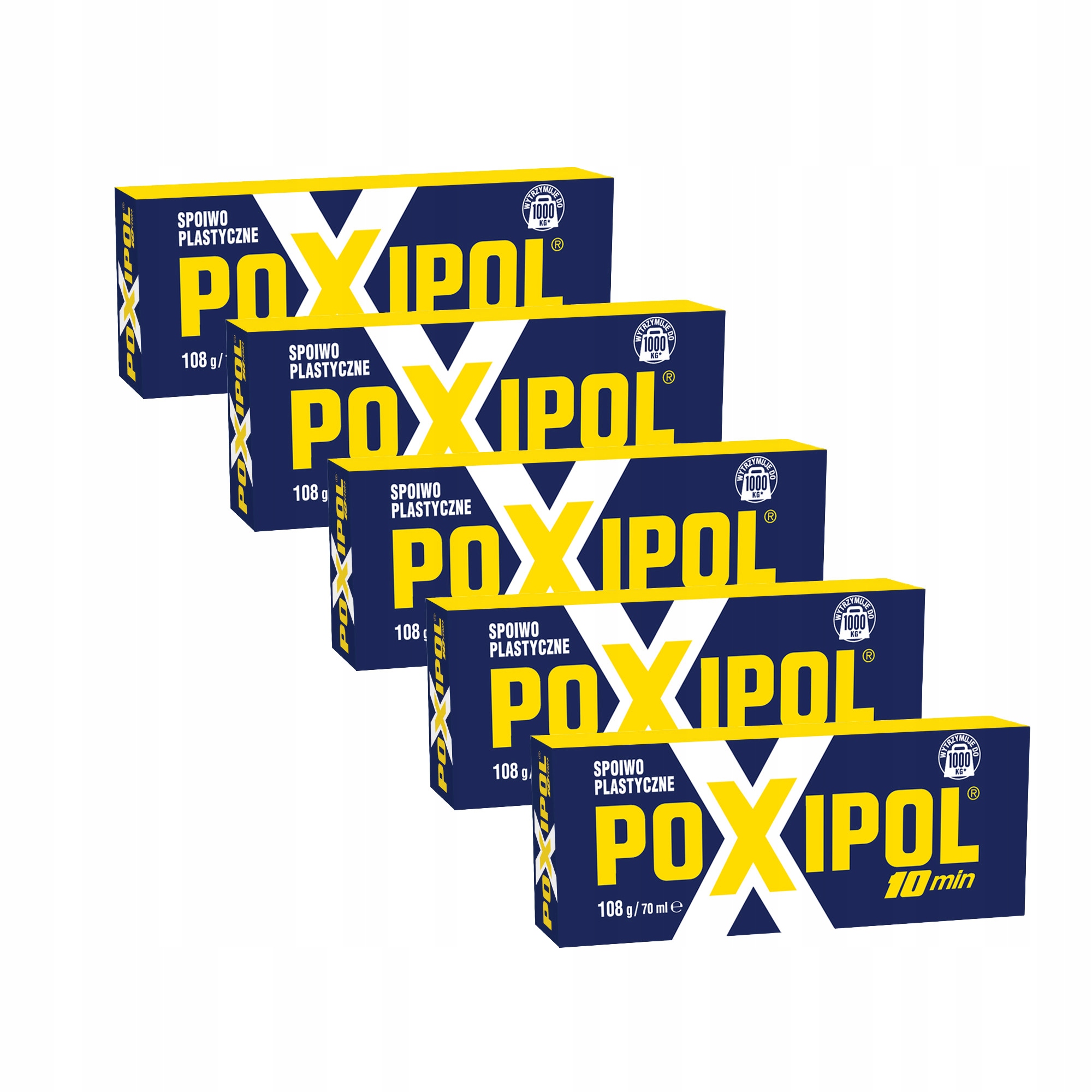 

Klej Poxipol 70ml Metaliczny Zestaw 5 szt.