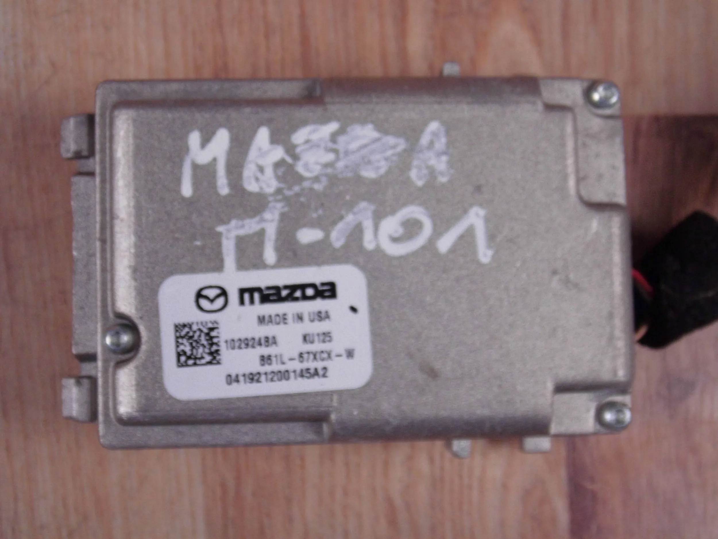 Mazda CX5 II KF kamera windows czolowej supports bundle