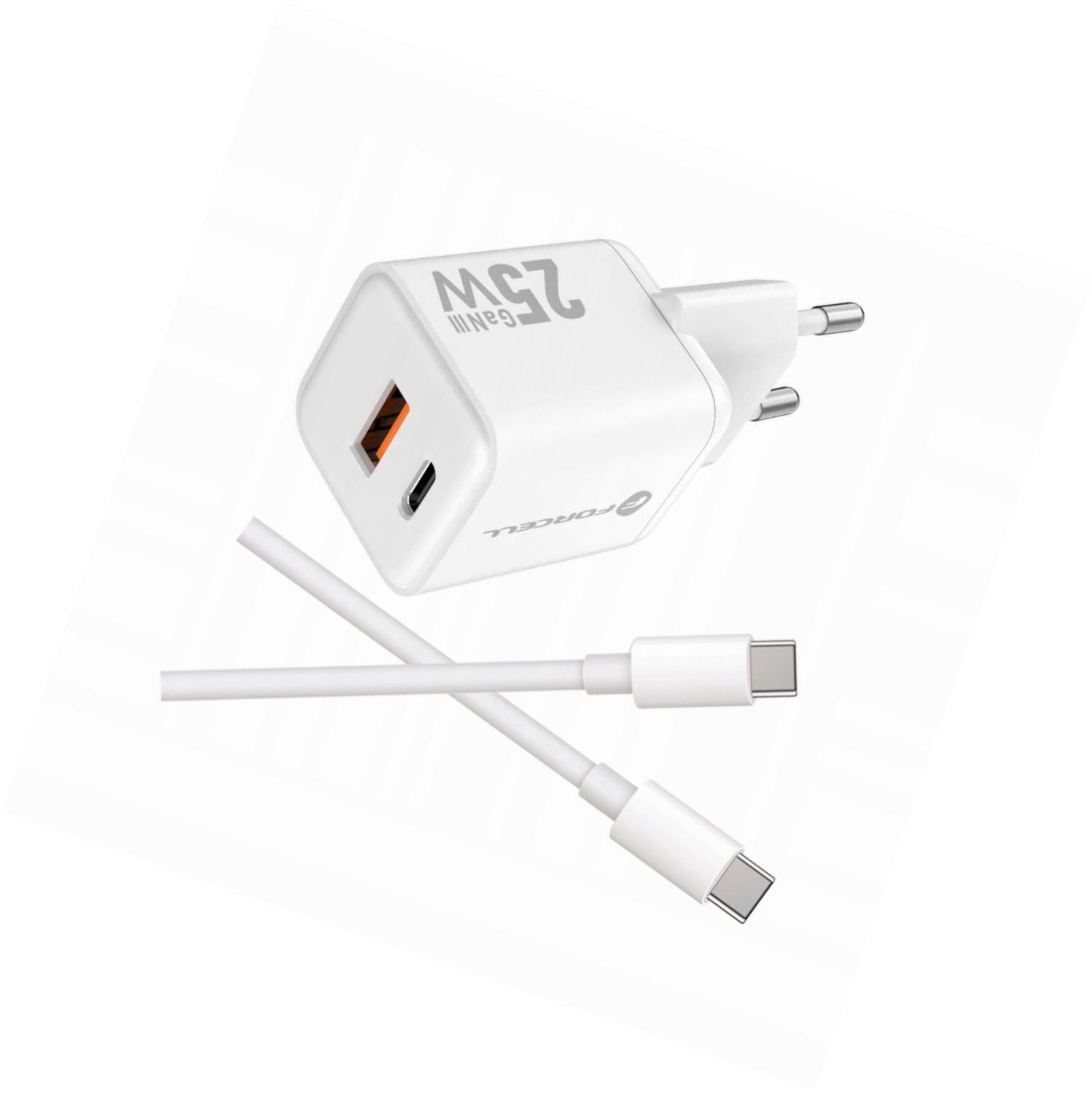 Szybka ładowarka Gan 25W z kablem Usb-c do Xiaomi Redmi Note 10 Pro