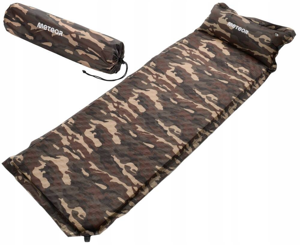 Meteor Samonafukovací karimatka 188×66×3,8 cm maskáčový