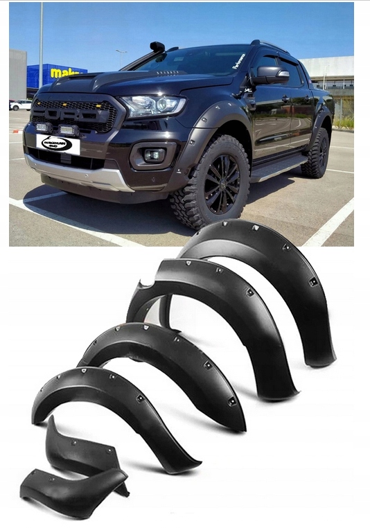 NADKOLA POSZERZENIA FORD RANGER T7 2016- (4 DRZWI) 4X4