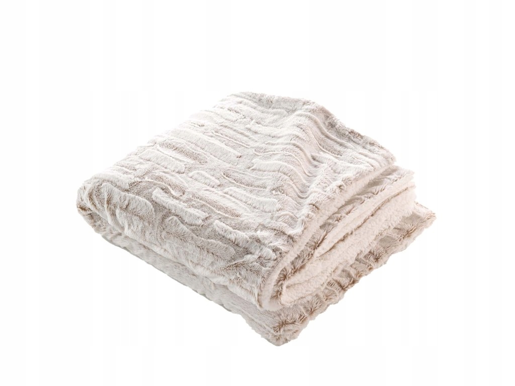 Plyšová deka z umělé kožešiny, Lynx