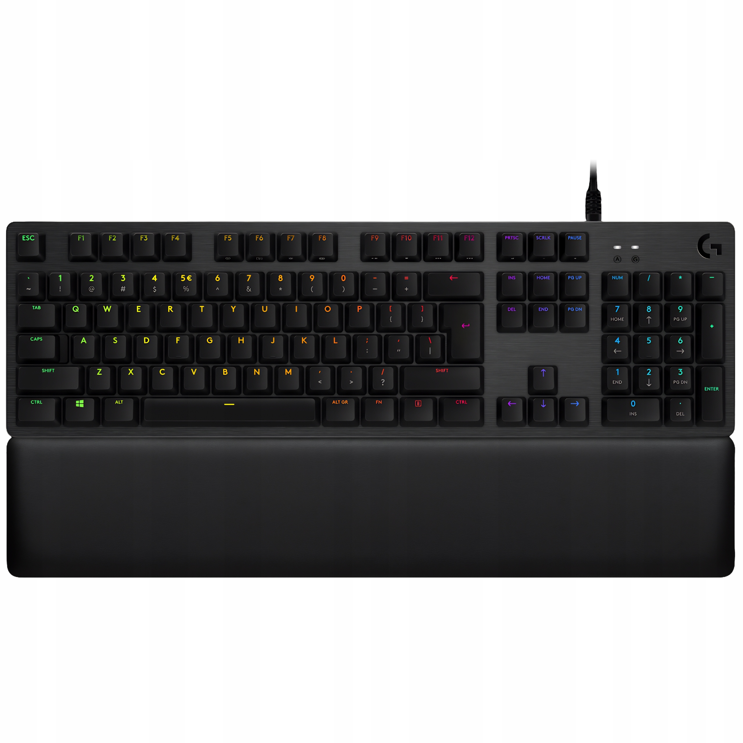 Mechaniczna klawiatura Logitech G G513 Carbon Rgb Gx Brown Tactile US'Intl