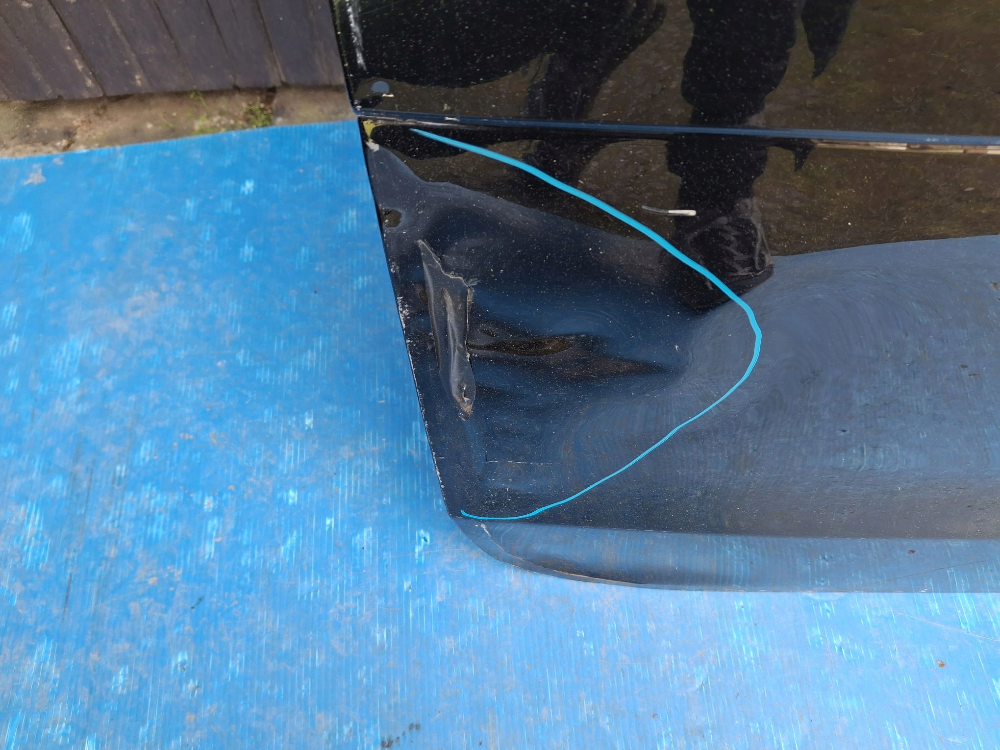 boot doors MERCEDES VITO below SZYBE W447 2014R->