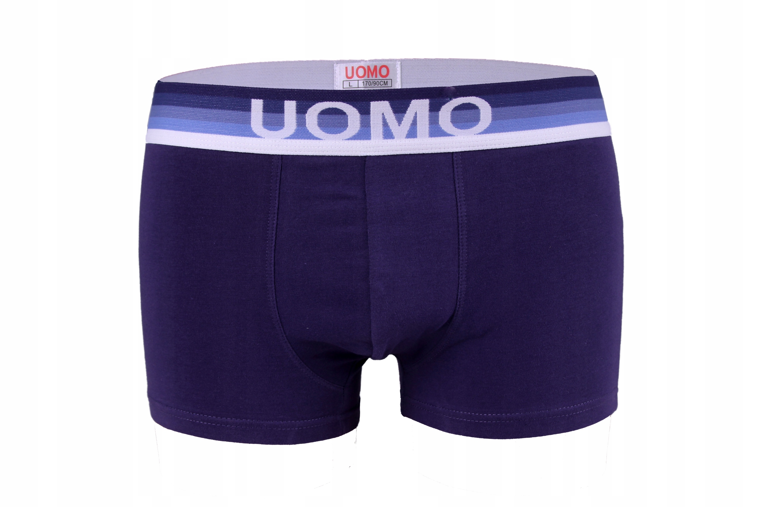 BOKSERKI MĘSKIE BAWEŁNIANE UOMO 4-PAK r. 4XL Marka Uomo