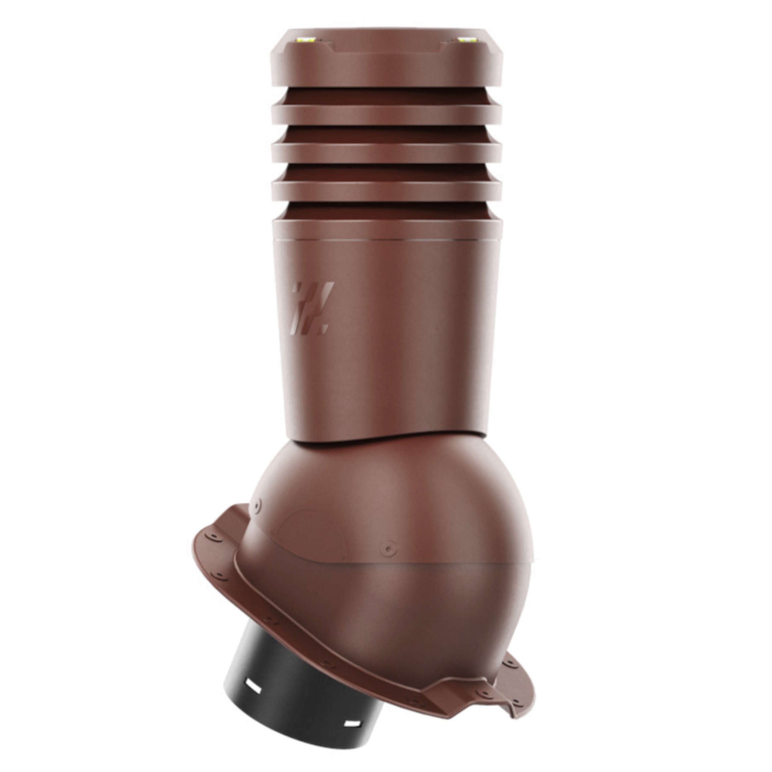 Větrací komín Ecoline fi125 na plech Budmat Taira Bronz 8017