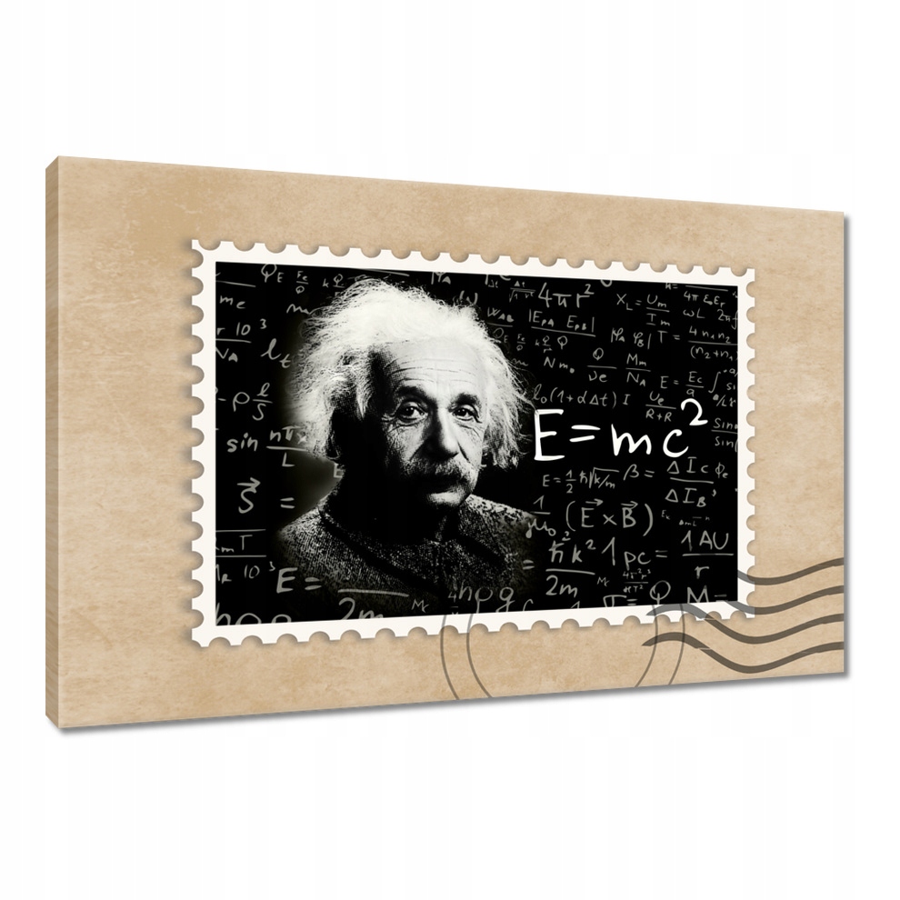 Obrazy 90x60 Albert Einstein E=MC2