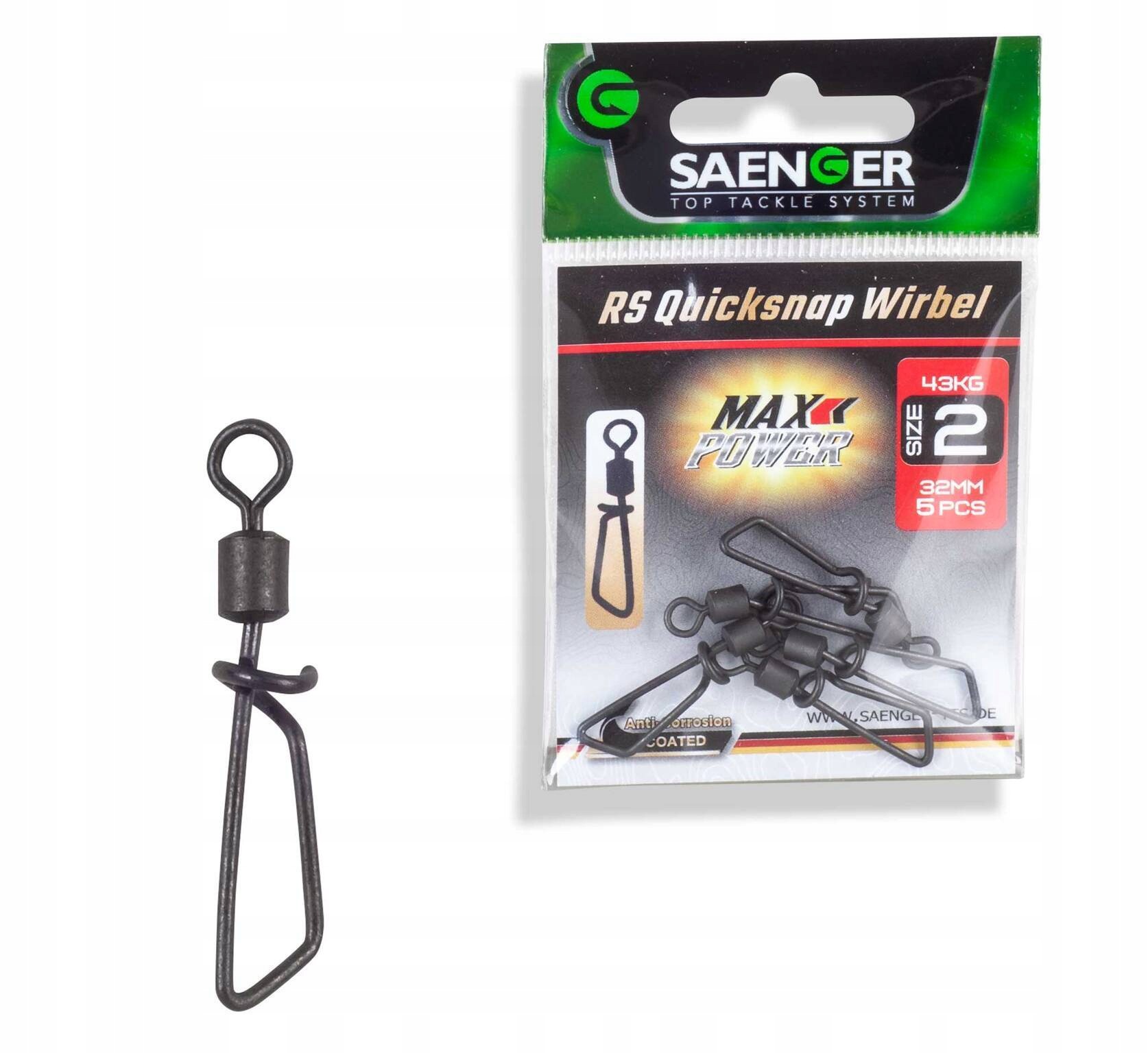 Agrafki Z Krętlikiem Sanger Rs Quick 8/19kg
