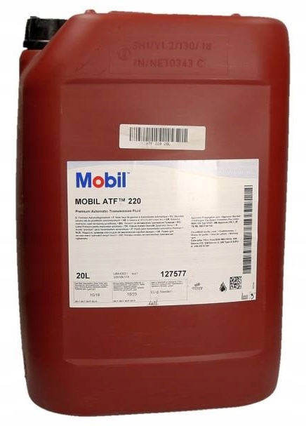 Mobil Olej Atf 220 20 L Dexron II 236.7 Prevodový