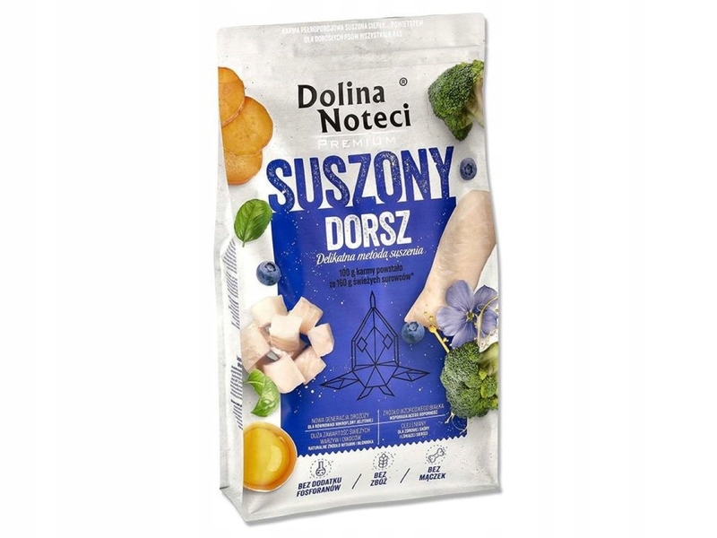 Karma dla psa Dolina Noteci Premium Dorsz 9 kg