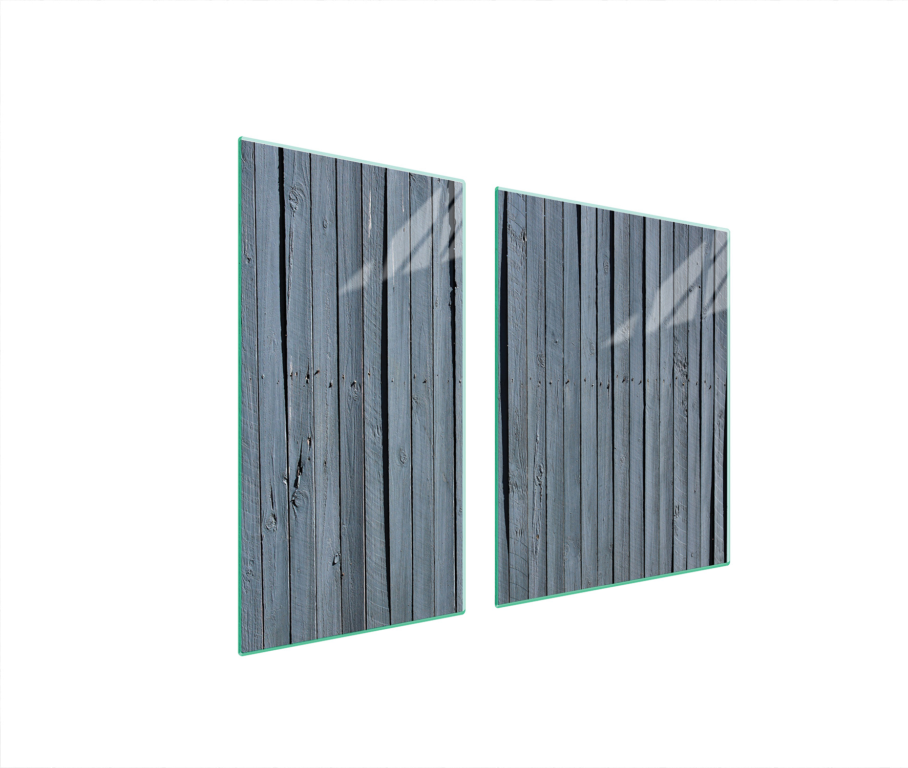 Ochranná Skleněná Deska Na Sporák 90x52 Dřevo Tvrzené Sklo