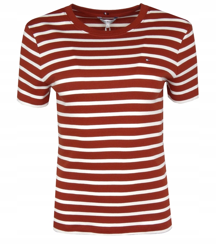 Tommy Hilfiger dámské tričko, Slim, pruhy, XL