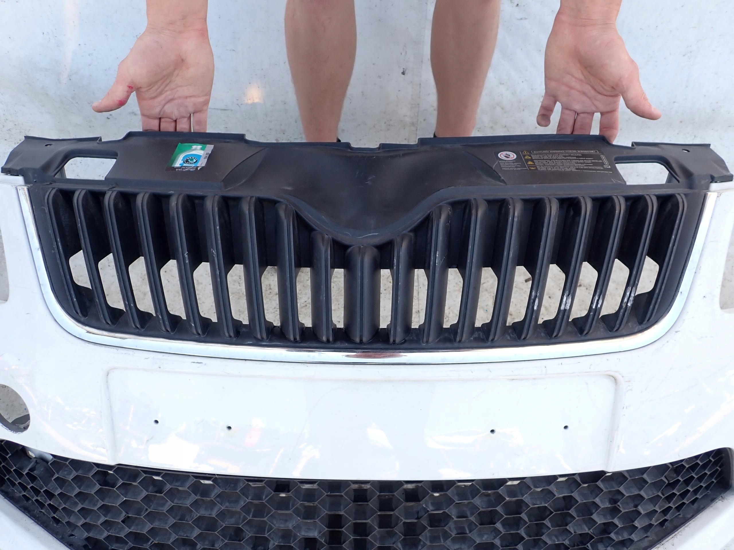 SKODA FABIA II RS LIFT 10-14 bumper front SPR