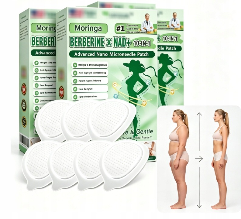 3* Plátky Nad+ S Moringou A Berberinem Pro Modelování Postavy