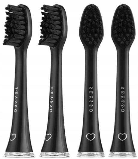 Końcówki do szczoteczki sonicznej Seysso profilowane do serii Carbon 4 szt.