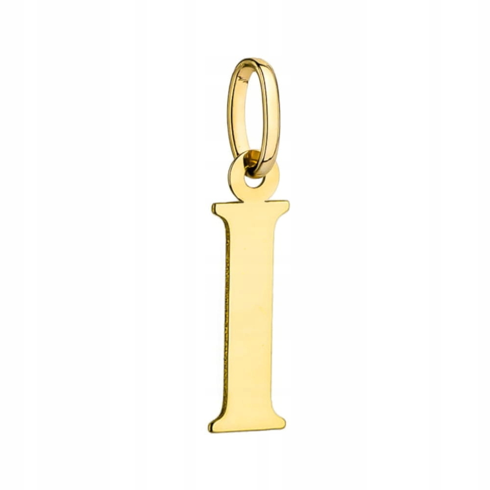 Zlatý přívěsek 585 celebrita s vyřezaným písmenem a velkým písmenem 0.4 g