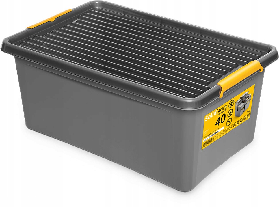 

Organizer plastikowy pudło pojemnik pokrywa 40l