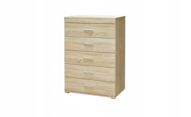 ZESTAW MEBLI 3 x KOMODA+SZAFA+WITRYNA dąb sonoma Kolor frontów dąb sonoma