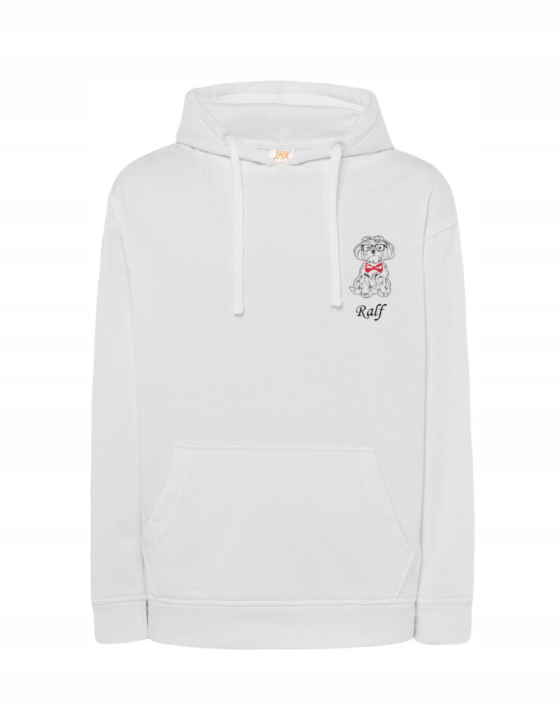 Mikina S Maltézákem Jméno Psa Výšivka Nad Velikostí Bílá M Dárek K Narozeninám